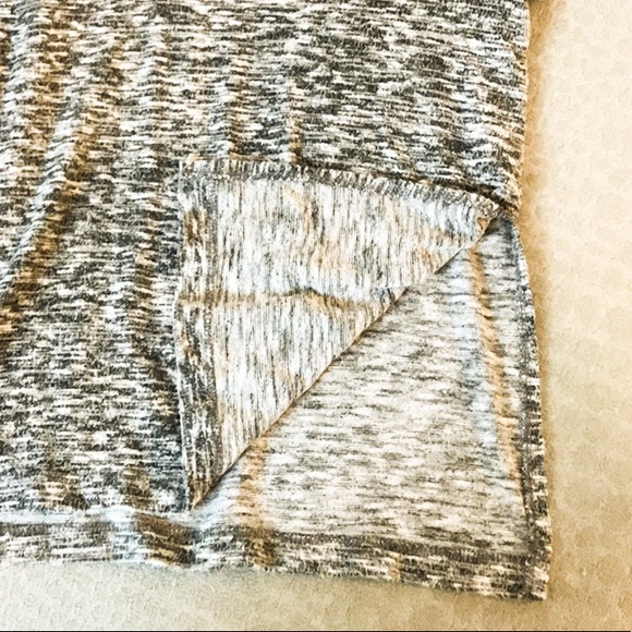 Grey patterned short sleeve sweater - Picture 5 of 5